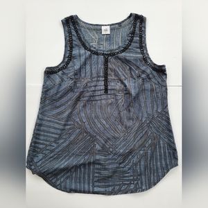 CAbi #3334 Beaded Tank Medium